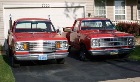 1978 & 1979 Dodge Lil Red Express Trucks By Del Smith
