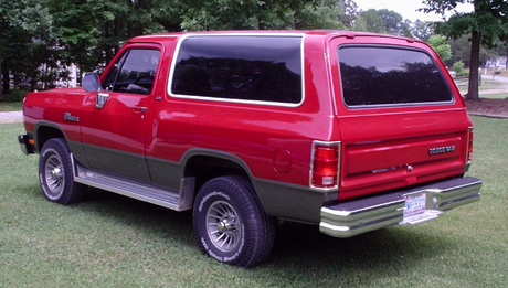 1991 Dodge RamCharger 4x4 By David Earnhardt