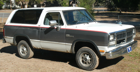 1991 Dodge RamCharger 4x4 By Raymond Sumner