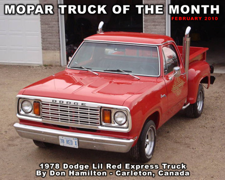 1978 Dodge Lil Red Express Truck By Don Hamilton