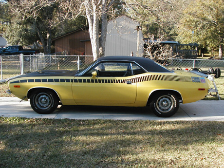 1972 Plymouth Cuda 340 By Geoff Barfield