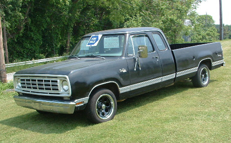 1976 Dodge D-100 Club Cab By Bob Hardie