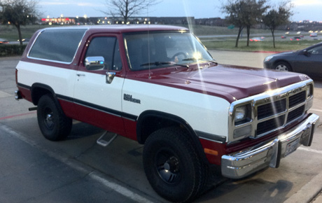 1991 Dodge Ram Charger By Mason Paul