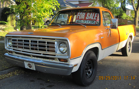 1975 Dodge D100 By Chad Vatamaniuck