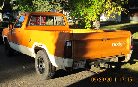 1975 Dodge D100 By Chad Vatamaniuck