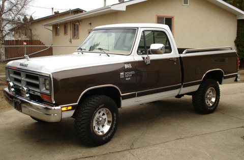 1989 Dodge w100 4x4 By Jim Wells