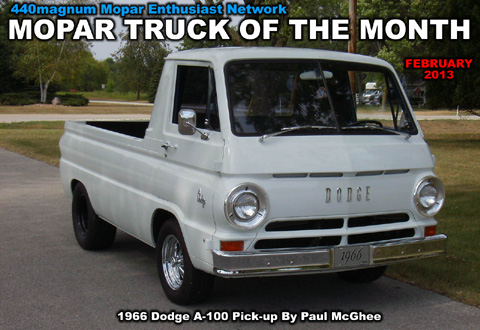 Mopar Truck Of The Month For February 2013