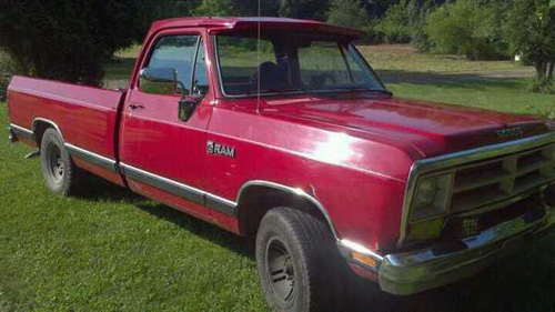 1990 Dodge D150 Truck By Nicholas Hall