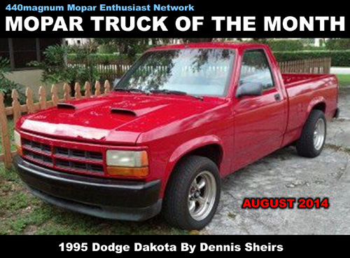Mopar Truck Of The Month: 1995 Dodge Dakota By Dennis Sheirs