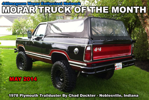 Mopar Truck Of The Month for May 2014