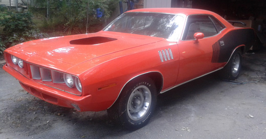 1971 Plymouth Barracuda By Jim Picanzo