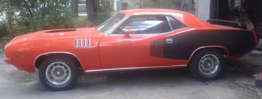 1971 Plymouth Barracuda By Jim Picanzo