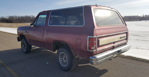 1987 Dodge Ram Charger By Chris