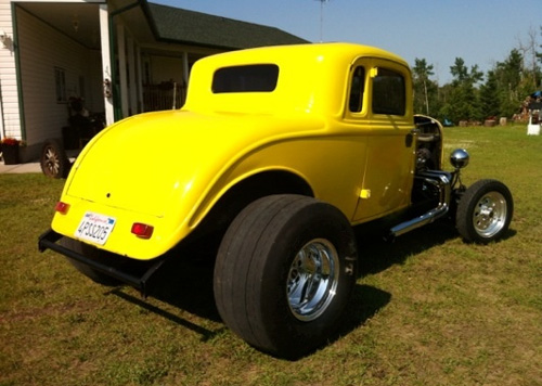 1933 Plymouth Five Window Coupe By Dan Jessome.