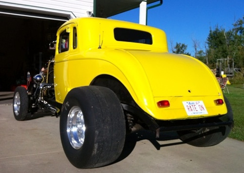 1933 Plymouth Five Window Coupe By Dan Jessome.