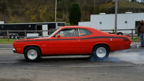 1972 Plymouth Duster By Paul Totten