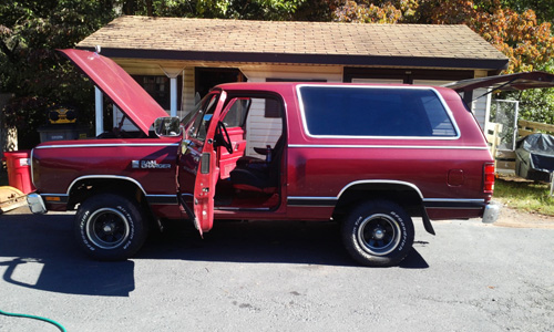 1988 Dodge Ramcharger 4x4 By Leon Hiltebeitel