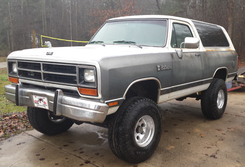 1990 Dodge Ramcharger 4x4 By Dave