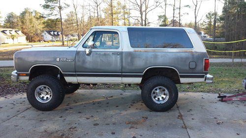 1990 Dodge Ramcharger 4x4 By Dave