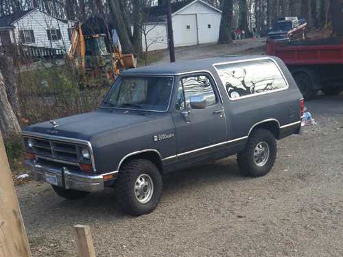 1990 Dodge Ramcharger 4x4 By Terrence Griffin