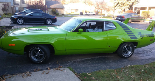 1972 Plymouth Road Runner By Joy Brosious