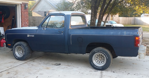 1984 Dodge D100 Custom By Jackson