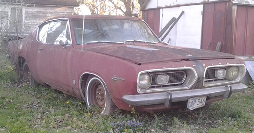 1967 Plymouth Barracuda S By Don Larson