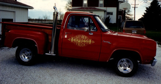 1978 Dodge Lil Red Express Truck By Randy Hoepker