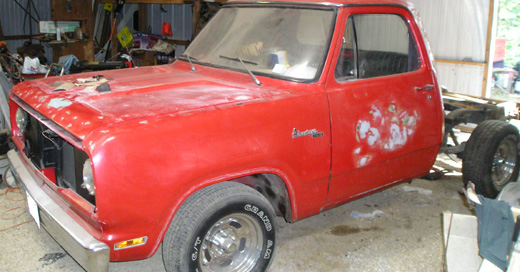 1978 Dodge Lil Red Express Truck By Randy Hoepker
