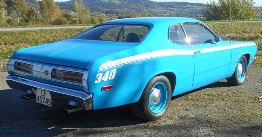 1972 Plymouth Duster 340 By Geir kristensen image 2.