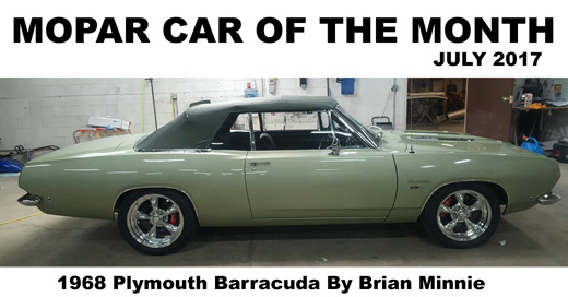 1968 Plymouth Barracuda By Brian Minnie image 1.