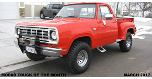 Mopar Truck Of The Month - 1973 Dodge Power Wagon