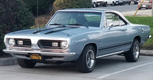 1968 Plymouth Barracuda By Jeff Rowlette - Update image 1.