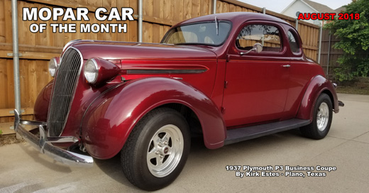 1937 Plymouth P3 Business Coupe By Kirk Estes image 1.