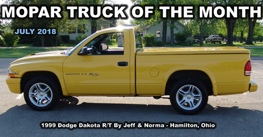 1999 Dodge Dakota R/T By Jeff & Norma - Update image 1.