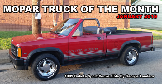 1989 Dakota Sport Convertible By George Landers image 1.