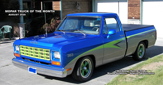 1983 Dodge Ram D150 By Wayne Stephens image 1.