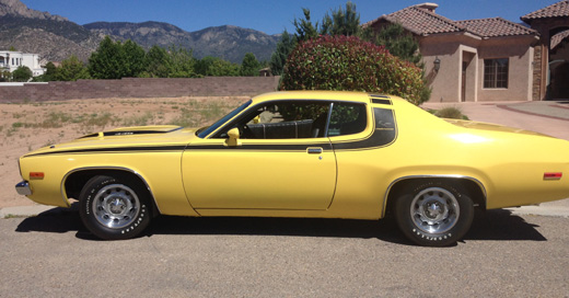 1973 Plymouth Road Runner with GTX package By Matthew Torres image 1.