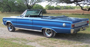 Mopar Car Of The Month - 1967 Plymouth GTX Convertible