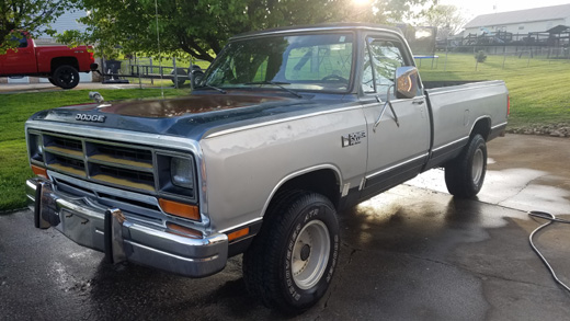 1986 Dodge W150 SE Royal Power Ram By Jimmy Acuff image 1.