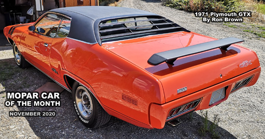 1971 Plymouth GTX By Ron Brown - Update image 1.
