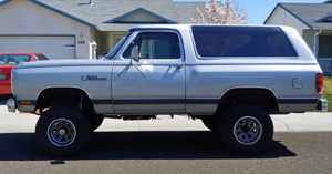 Mopar Truck Of The Month - 1985 Dodge Ramcharger By Terry Olano
