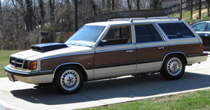 Mopar Car Of The Month - 1987 Dodge Aries Woody Wagon