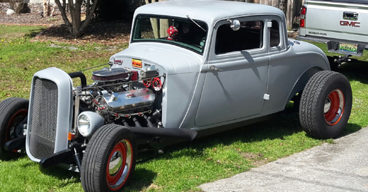 1933 Plymouth 5 window coupe By Robert Mason