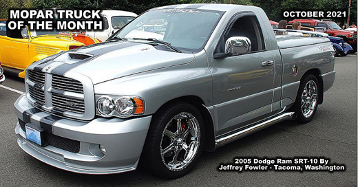 2005 Dodge Ram SRT-10 By Jeffrey Fowler - Update image 1.