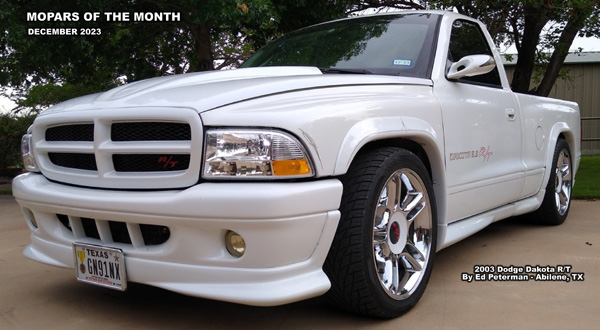 Mopar Of The Month December 2023: 2003 Dodge Dakota R/T By Ed Peterman