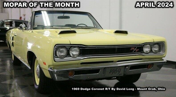 1969 Dodge Coronet Convertible R/T By David Long