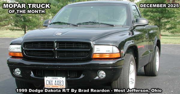 1999 Dodge Dakota R/T By Brad Reardon